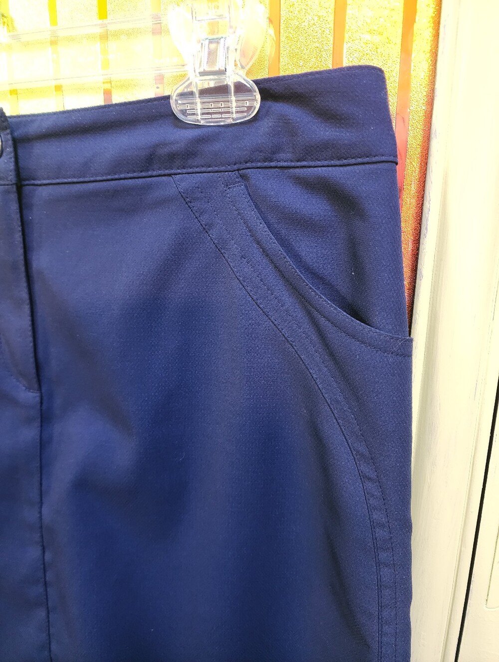 Izod Navy Blue Golf Skort NWOT Size 8 - Picture 4 of 4